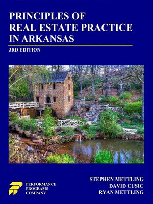 cover image of Principles of Real Estate Practice in Arkansas
